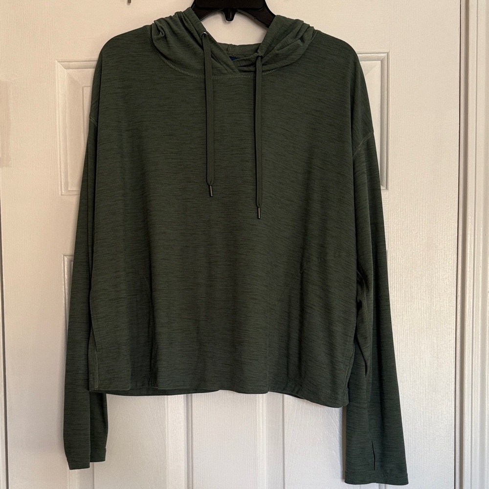 Old Navy Women's Green Hoodie Top